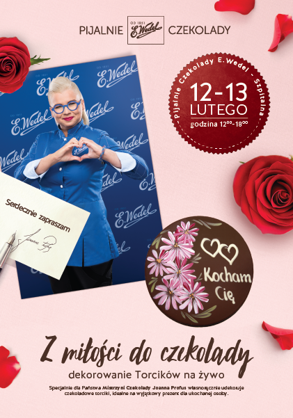 Dekorowanie Torcika Wedlowskiego na Żywo