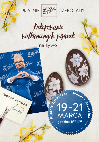 Dekorowanie wielkanocnych pisanek na żywo