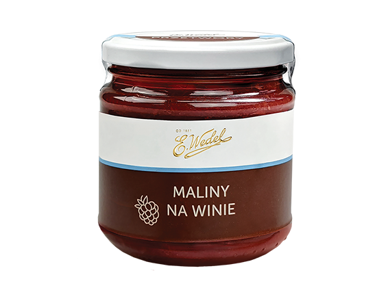 Maliny na winie 200 g