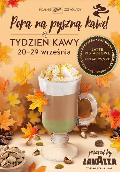 Świętuj Tydzień Kawy w Pijalniach Czekolady E.Wedel!