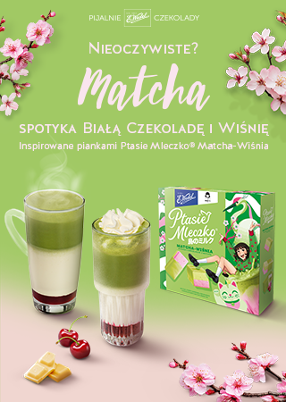 Matcha w Pijalniach Czekolady
