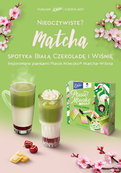 Matcha w Pijalniach Czekolady