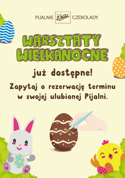 Dekorowanie czekoladowych pisanek